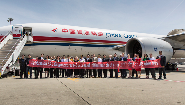 東航開通西雅圖-上海“櫻桃航線”